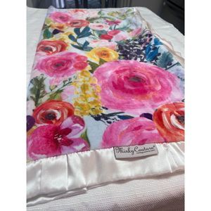 Minky Couture Floral Blanket